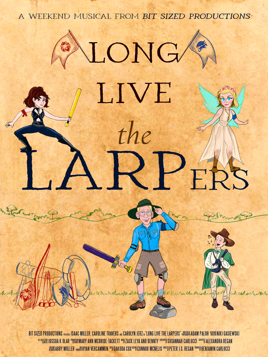 Filmposter for Long Live the LARPers